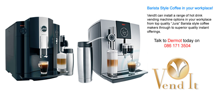 Barista Style Coffee in your workplace!